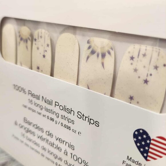 Color Street Purple Celestial Press on Nail design - Picture 3 of 4